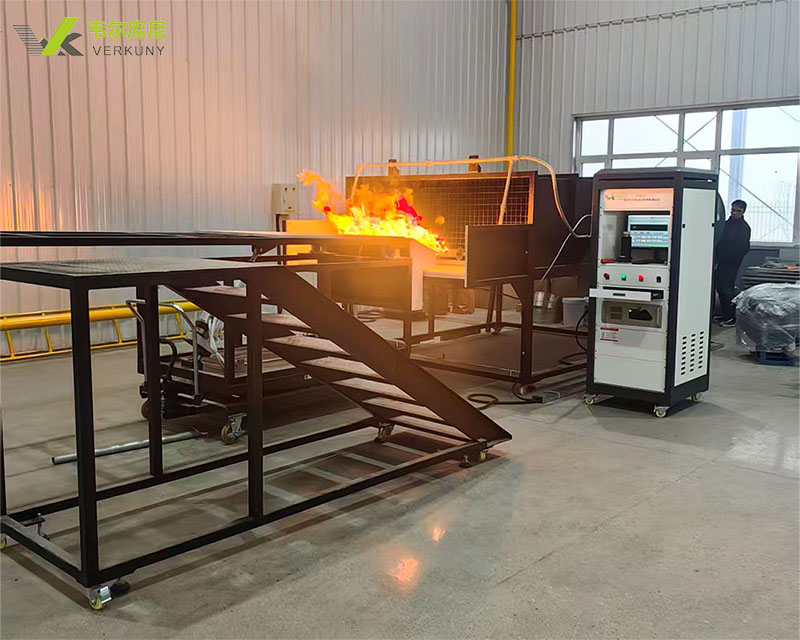 屋顶光伏电池组件燃烧测试仪,屋顶光伏组件燃烧试验机